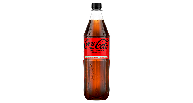 Produktbild Coca-Cola zero 1,0l