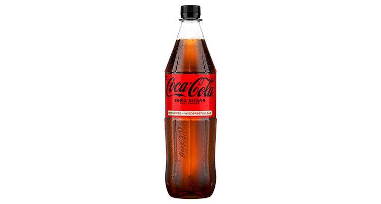 Produktbild Coca-Cola zero 1,0l